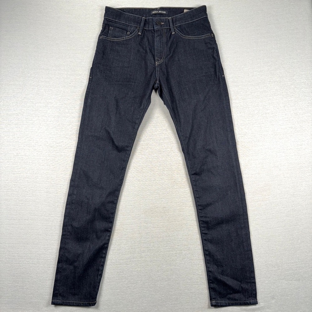 Mavi James Skinny Jeans Mens 30x32 Dark Wash Cotton Stretch